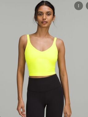 Lululemon Align Tank Neon Yellow 8